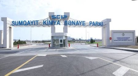 Sumqayıt Sənaye Parkında ötən il bu qədər məhsul satışı həyata keçirilib