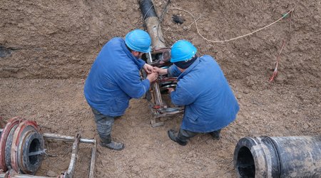 Zabrat qəsəbəsindəki su xəttində qəza aradan qaldırıldı