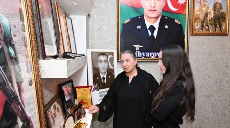 Leyla Aliyeva visits family of Patriotic War Hero Shahin Allahyarov