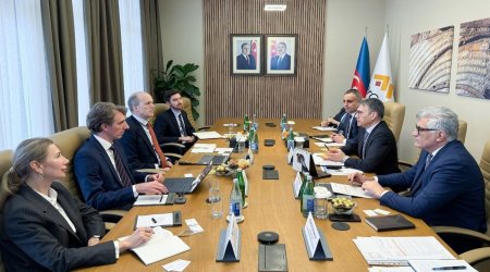 Zakir Ibrahimov meets with Vice President of Wood Mackenzie