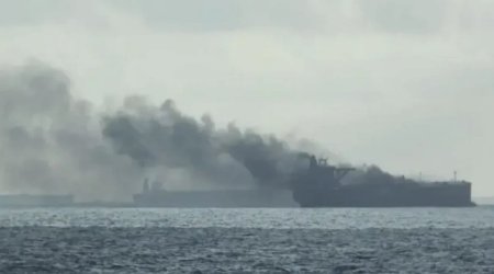 Нефтетанкер под обстрелом у берегов Омана