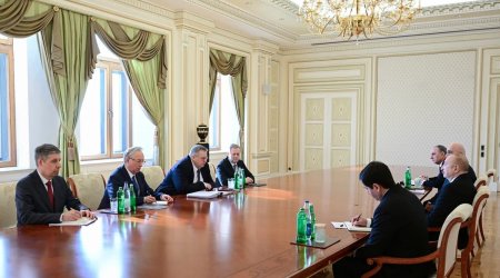 Əliyev Rusiya Hökuməti Sədrinin müavinini qəbul edib