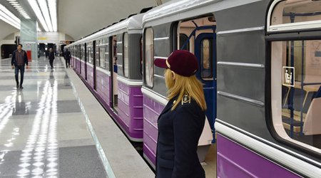 Metroda bu istiqamətdə hərəkət cədvəli dəyişir