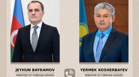 Qazaxıstan XİN rəhbəri İranın Naxçıvana hücumundan dərin narahatlıq ifadə edib