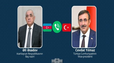 Azerbaijan PM, Türkiye&rsquo;s vice president discuss Iran&rsquo;s drone strikes
