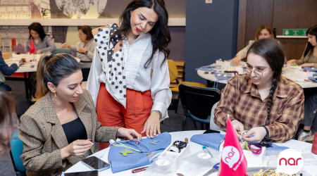 Narcongratulated women journalistsonthe 8th of March