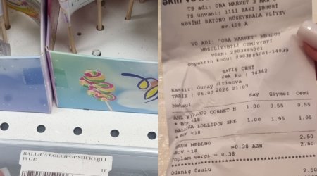 OBA marketdə məhsul etiketdə göstərilən qiymətdən baha satılıb