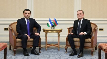 Azərbaycan və Özbəkistan XİN rəhbərləri Yaxın Şərqdəki gərginliyi müzakirə ediblər