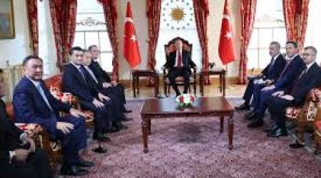 Ərdoğan TDT-yə üzv dövlətlərin xarici işlər nazirlərini qəbul edib