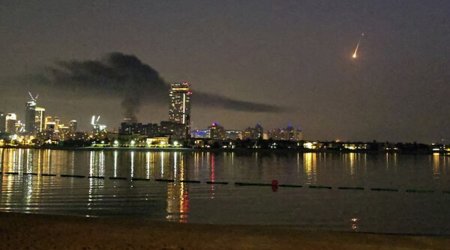 İran dronu Dubayda &ldquo;23-Marina&rdquo; göydələninə düşüb