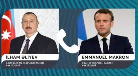 Звонок Макрона Алиеву: Мы поддерживаем Азербайджан