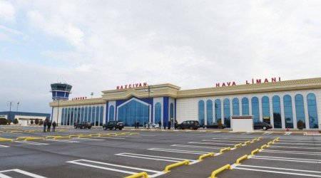 Naxçıvan aeroportunun fəaliyyəti bərpa edilib