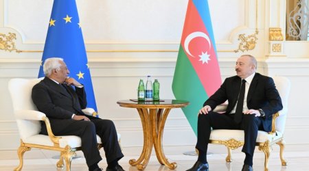 Prezident İlham Əliyev və Antonio Koşta mətbuata bəyanatla çıxış ediblər - Yenilənib
