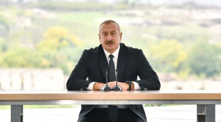 
"Regional təhlükəsizlik Azərbaycan üçün hər zaman bir nömrəli məsələ olub"- İlham Əliyev