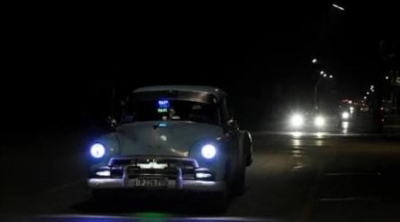 Bütün Kuba qaranlığa qərq olub