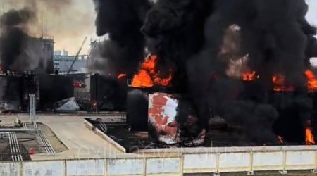 Украина уничтожила 18 резервуаров на крупнейшей нефтебазе в России