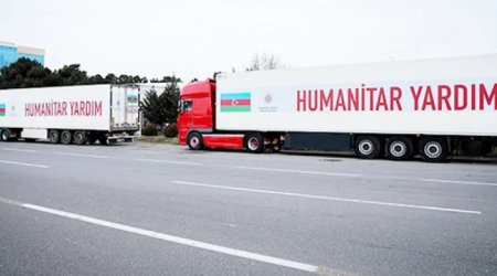 Azərbaycan İrana 82 ton humanitar yardım göndərir