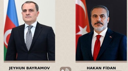 
Jeyhun Bayramov met with Hakan Fidan