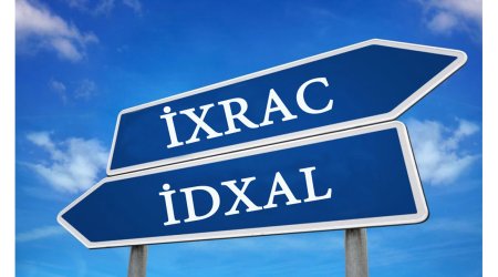 Yanvarda xarici ticarət dövriyyəsi 25% azalıb