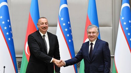 Azərbaycan və Özbəkistan prezidentləri regiondakı gərginliyi müzakirə ediblər