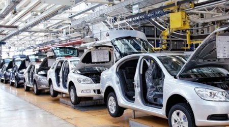 İki ayda ölkədə istehsal olunan minik avtomobillərin sayında artım olub