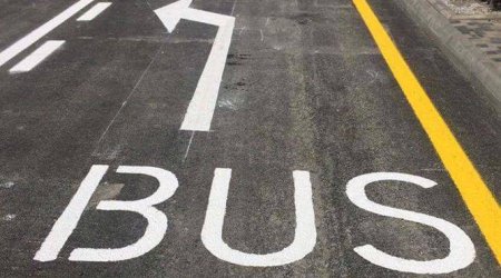 Bakının bu küçəsində avtobus zolağı ləğv edilib