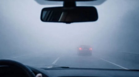 Dumanlı hava ilə bağlı sürücülərə xəbərdarlıq