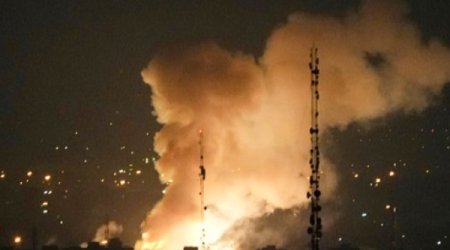 Центр Ирана под бомбами