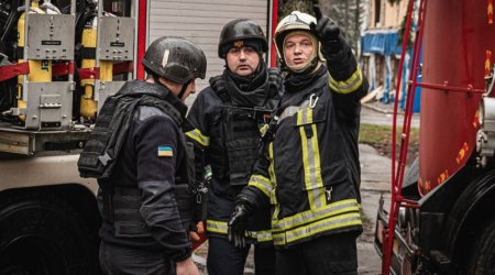 Российский дрон ударил по ресторану в Харькове