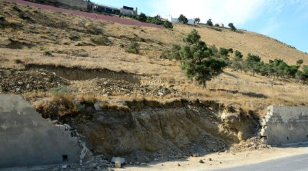 Yağıntılar Bakıda sürüşmə zonalarında aktivliyi artırıb