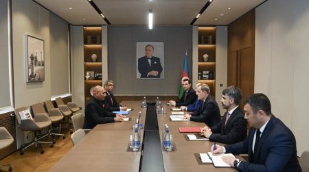 Nazir Hindistanın yeni səfirini qəbul edib