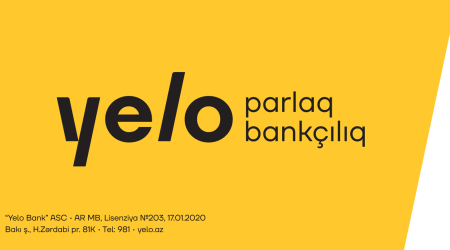 Yelo Bank kart ödənişləri infrastrukturu üzrə müstəqil audit üçün tender elan edir
