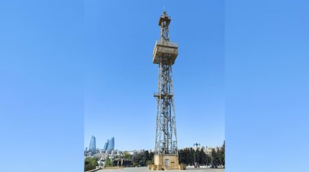 Bulvarda Milli Etalon Vaxtı göstərilir