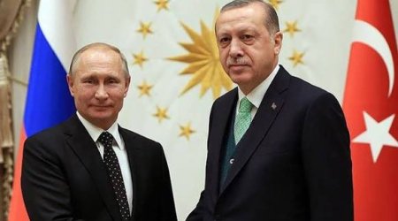 Putin və Ərdoğan Yaxın Şərqdəki gərginliyi müzakirə ediblər