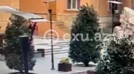 Nizami Kino Mərkəzinin divarlarına cızma-qara edilməsinin görüntüləri yayılıb