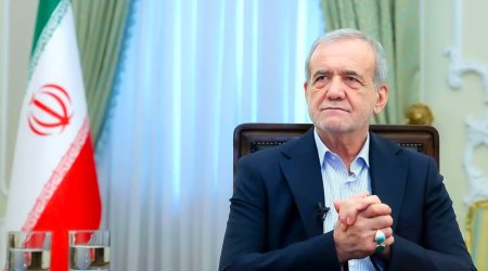 Pezeşkian Azərbaycanın dəstəyini yüksək qiymətləndirdiyini bildirib