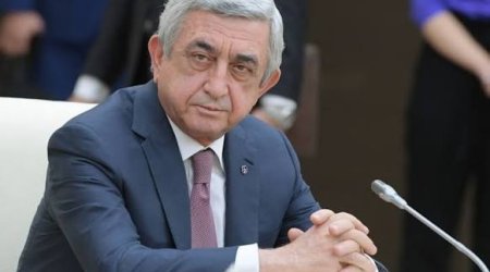 Серж Саргсян снимается с гонки