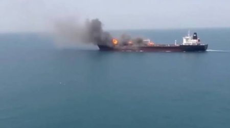 İran Hörmüz boğazında İsraillə əlaqəli gəmiyə hücum edib