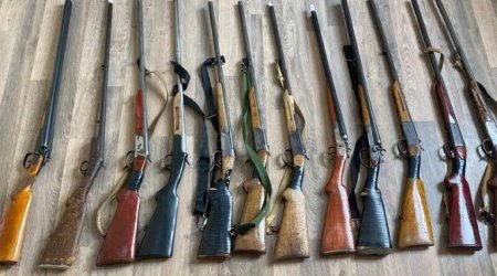 В Азербайджане за сутки у граждан изъяты 11 незаконных ружей