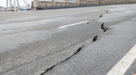 Bibiheybət yolunda torpaq sürüşməsinin olduğu ərazi nəzarətdə saxlanılır - BİRGƏ MƏLUMAT