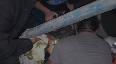 Bakıda ev çöküb - xəsarət alan var