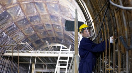 Bakı metrosunun B4 layihəsində işlər qrafiki qabaqlayır