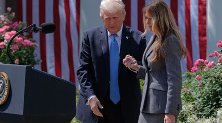 Melania Trump denies any ties to Epstein