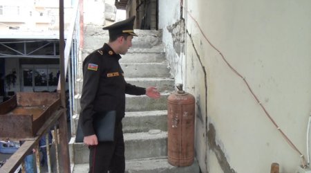 Yanğın təhlükəli avtomobil təmiri sexinin fəaliyyəti dayandırılıb