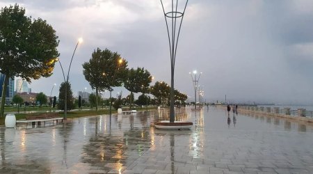 Sabah Bakıya yağış yağacaq - Proqnoz