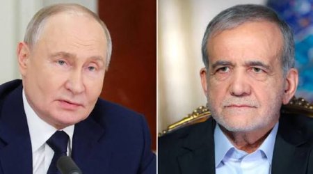 Putin və Pezeşkian İran-Amerika danışıqlarını müzakirə ediblər