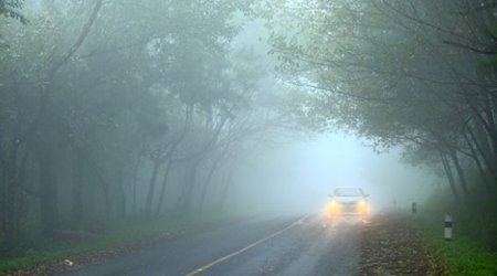 Sabah magistral avtomobil yollarında görünüş məsafəsi 300-800 metrədək məhdudlaşacaq