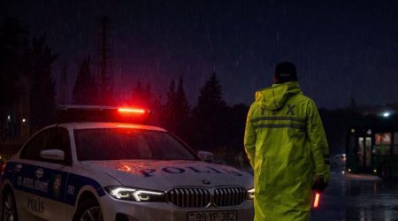 DYP yağışlı hava ilə bağlı sürücülərə müraciət edib