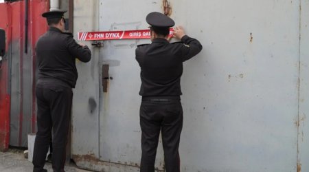 Binəqədidə mebel sexinin fəaliyyəti dayandırılıb