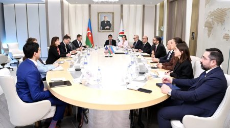 SOCAR-ın prezidenti ABŞ rəsmiləri ilə görüşüb